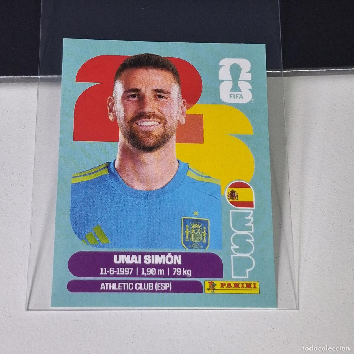 Figurine di Calcio: B27 ESP 2 ESP2 UNAI SIM&Oacute;N SPAIN ESPA&Ntilde;A MUNDIAL FIFA WORLD CUP 2026 STICKER PANINI