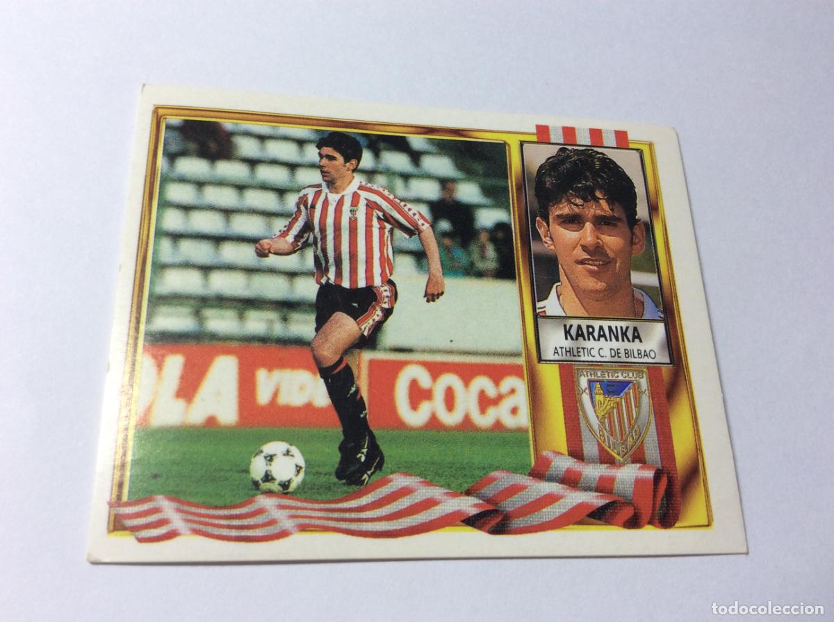 Cromos de F&uacute;tbol: Karanka Athletic Bilbao Este 95 96 1995 1996