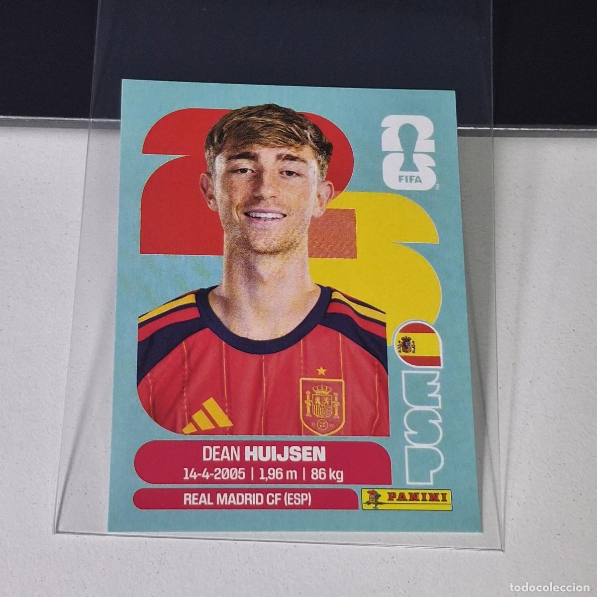 Cromos de F&uacute;tbol: B27 ESP5 DEAN HUIJSEN 5 ESPA&Ntilde;A ESP SPAIN ESPA&Ntilde;A MUNDIAL FIFA WORLD CUP 2026 STICKER PANINI