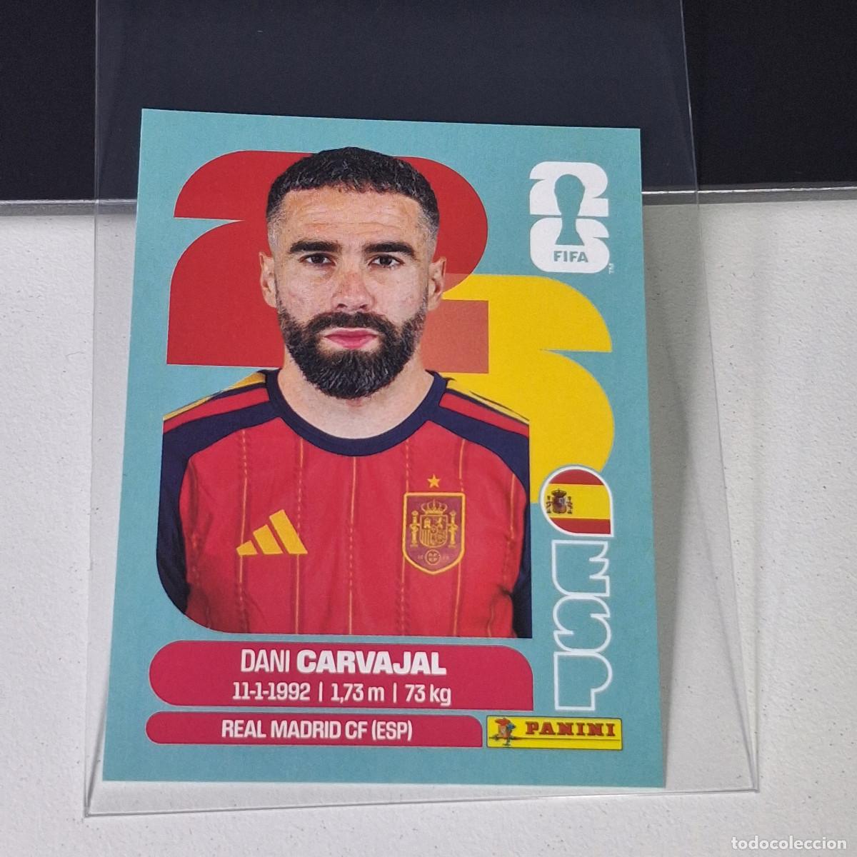 Cromos de F&uacute;tbol: B27 ESP 7 ESP7 DANI CARVAJAL ESPA&Ntilde;A SPAIN MUNDIAL FIFA WORLD CUP 2026 STICKER PANINI