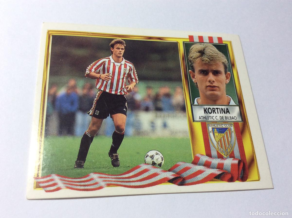 Cromos de F&uacute;tbol: Kortina Athletic Bilbao Este 95 96 1995 1996
