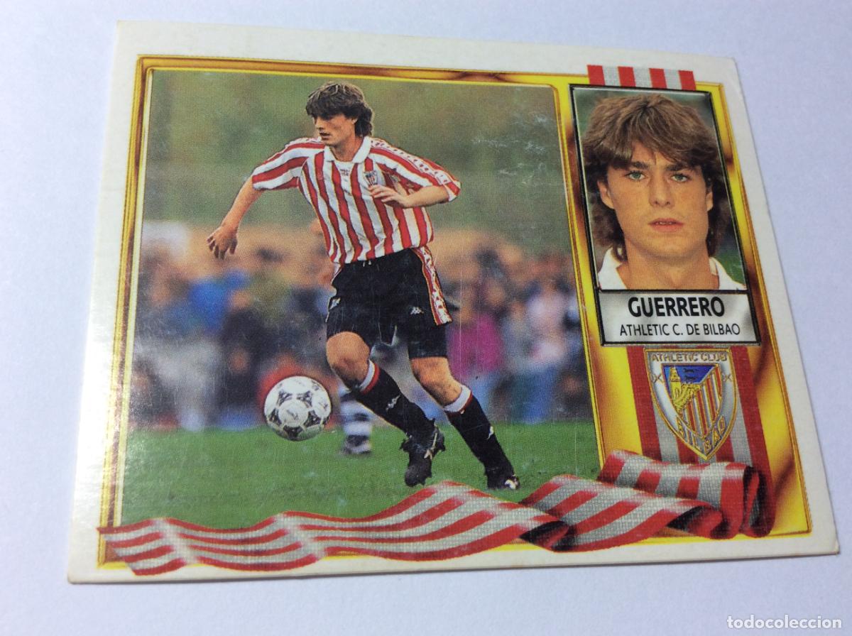 Cromos de F&uacute;tbol: Julen Guerrero Athletic Bilbao Este 95 96 1995 1996