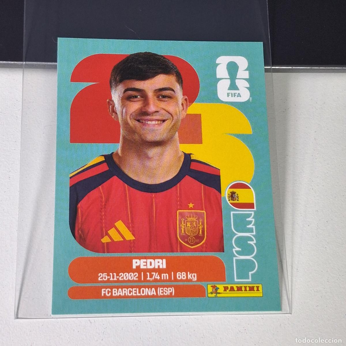 Cromos de F&uacute;tbol: B27 ESP11 PEDRI 11 ESPA&Ntilde;A ESP SPAIN MUNDIAL FIFA WORLD CUP 2026 STICKER PANINI