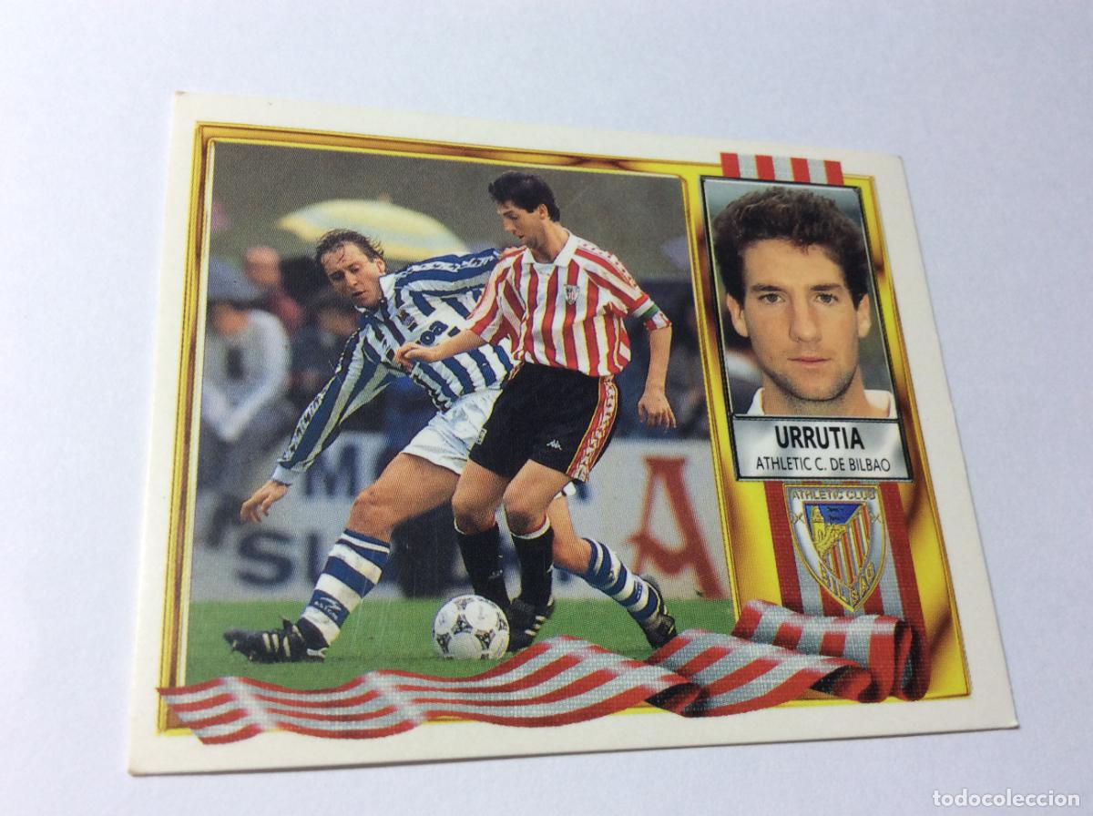 Cromos de F&uacute;tbol: Urrutia Athletic Bilbao Este 95 96 1995 1996