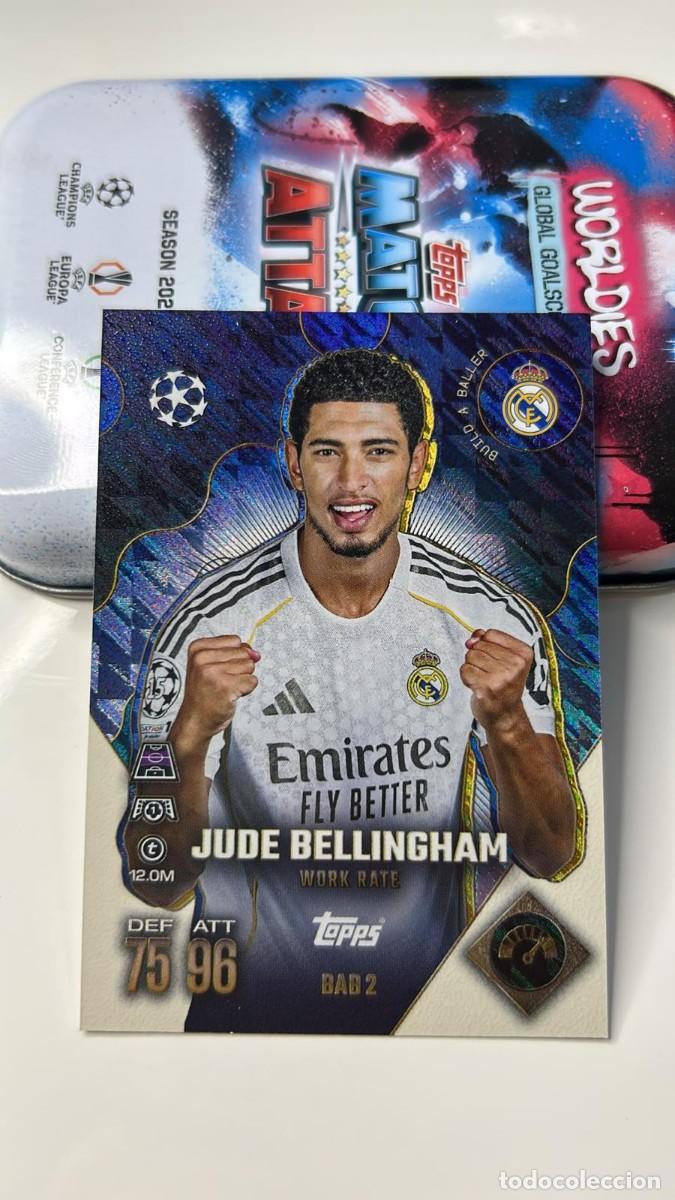 Cromos de F&uacute;tbol: Jude Bellingham Build a Baller Work Rate Topps Match Attax