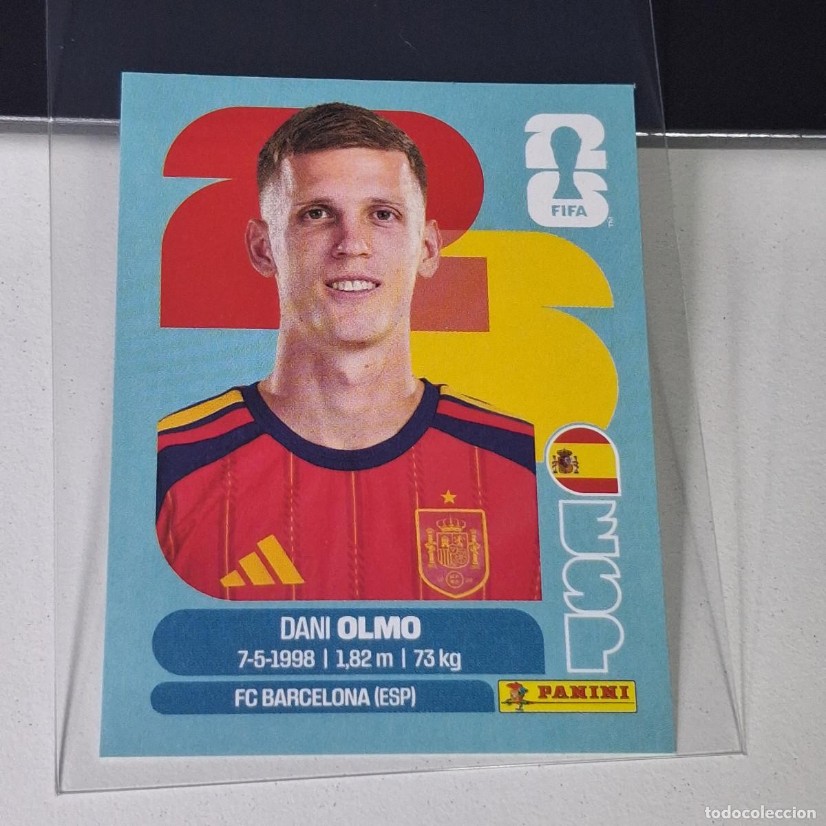 Cromos de F&uacute;tbol: B27 ESP 16 ESP16 DANI OLMO ESPA&Ntilde;A SPAIN ESP MUNDIAL FIFA WORLD CUP 2026 STICKER PANINI