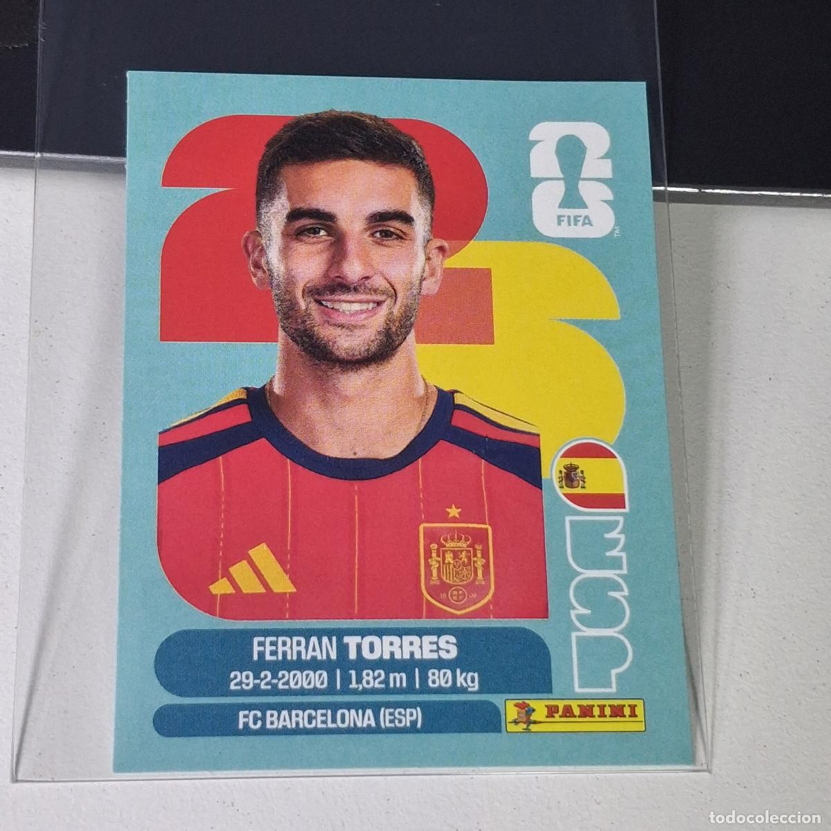 Cromos de F&uacute;tbol: B27 ESP18 FERRAN TORRES 18 ESPA&Ntilde;A ESP SPAIN MUNDIAL FIFA WORLD CUP 2026 STICKER PANINI