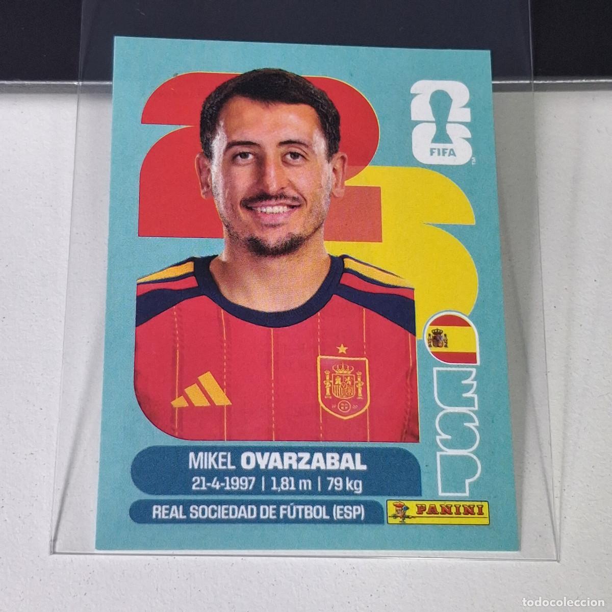 Cromos de F&uacute;tbol: B27 ESP 20 ESP20 MIKEL OYARZABAL ESPA&Ntilde;A SPAIN ESP MUNDIAL FIFA WORLD CUP 2026 STICKER PANINI