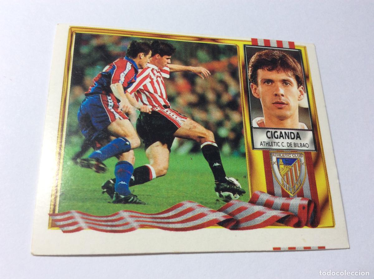 Cromos de F&uacute;tbol: Ciganda Athletic Bilbao Este 95 96 1995 1996
