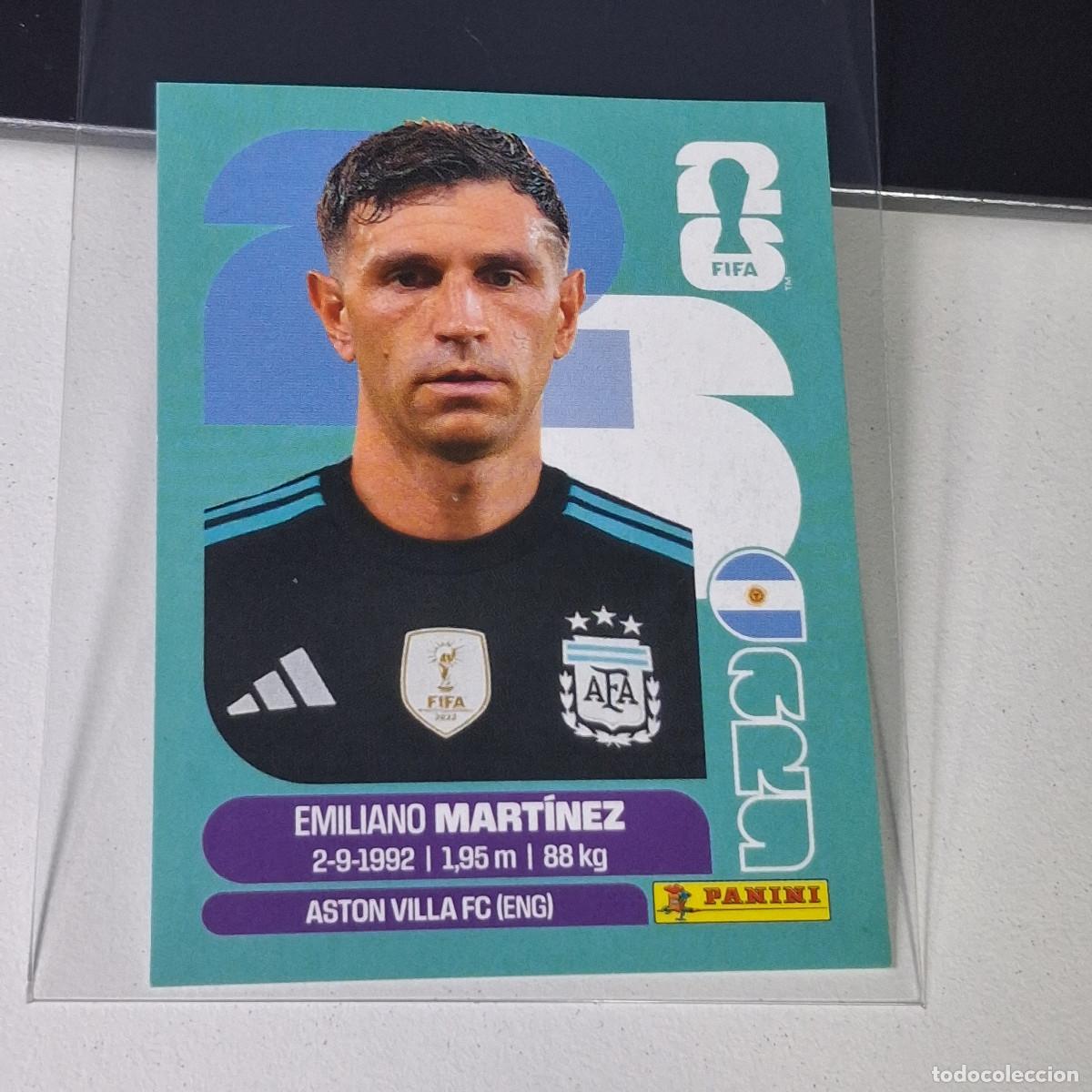Cromos de F&uacute;tbol: B27 ARG 2 ARG2 EMILIANO MARTINEZ DIBU ARGENTINA ARG MUNDIAL FIFA WORLD CUP 2026 STICKER PANINI