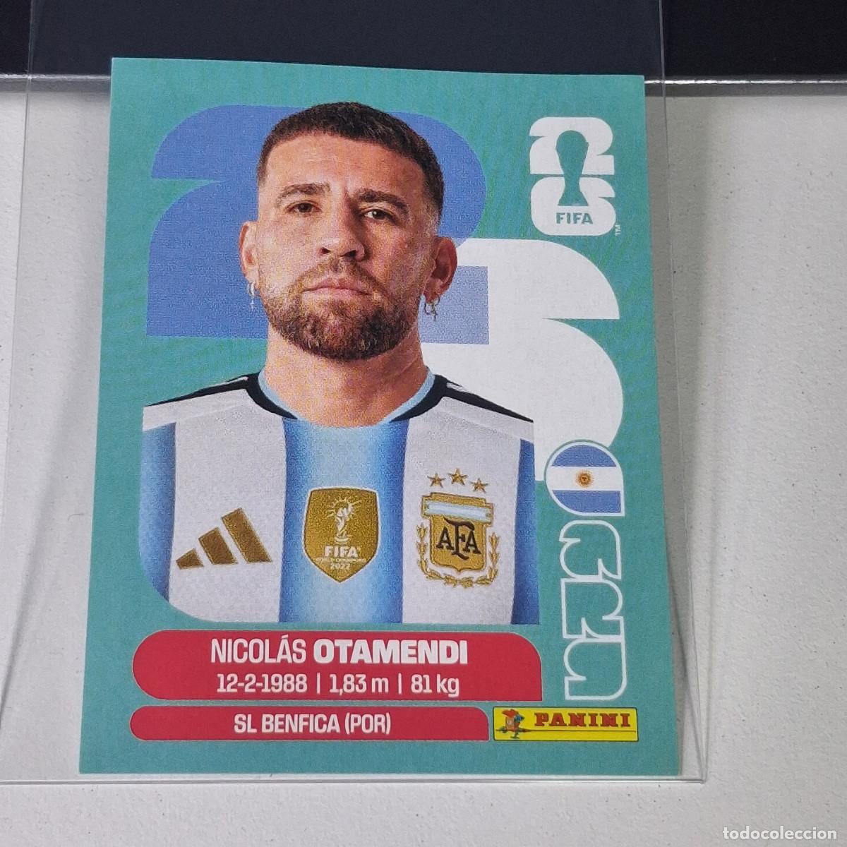 Cromos de F&uacute;tbol: B27 ARG5 NICOL&Aacute;S OTAMENDI ARG 5 ARGENTINA MUNDIAL FIFA WORLD CUP 2026 STICKER PANINI