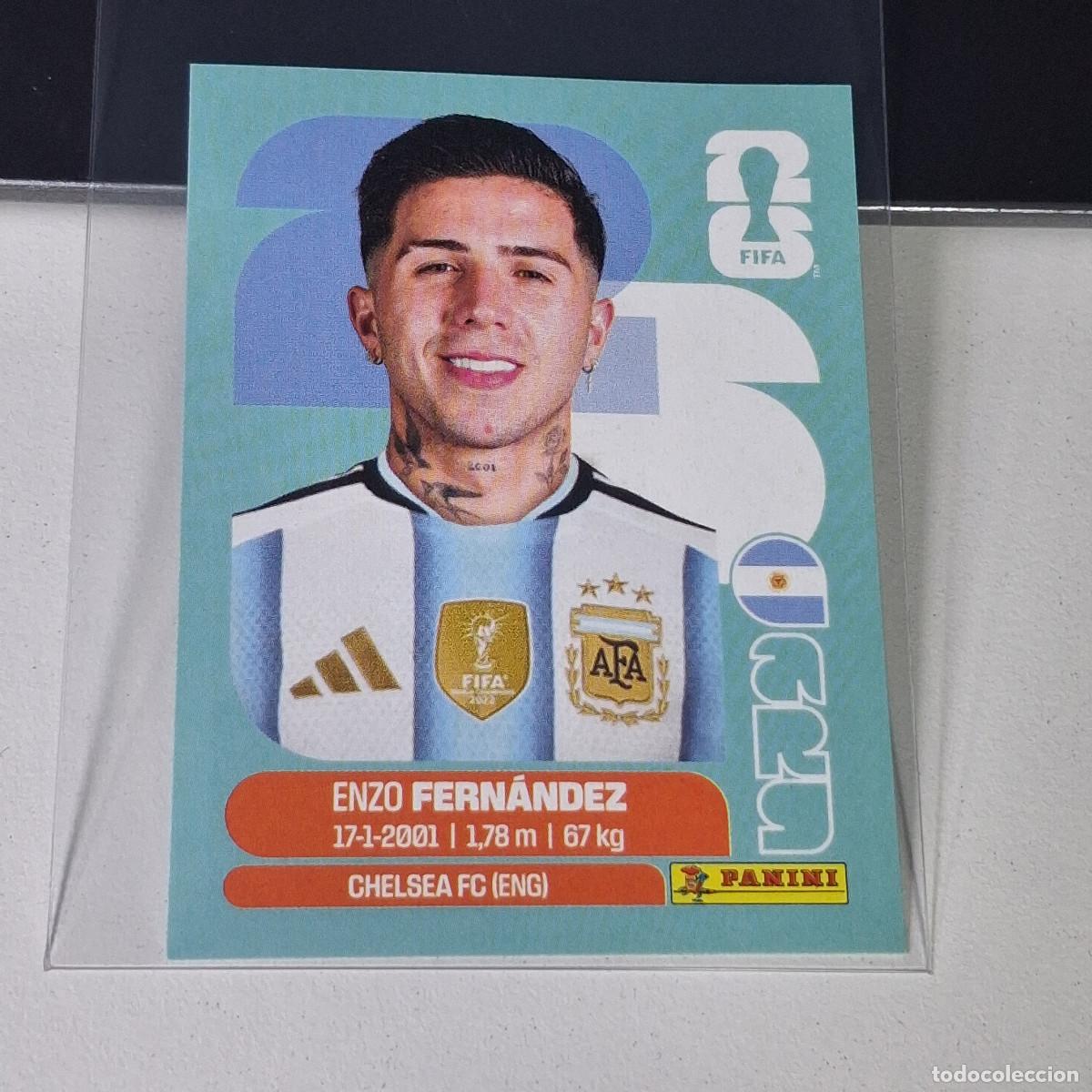 Cromos de F&uacute;tbol: B27 ARG8 ENZO FERN&Aacute;NDEZ 8 ARGENTINA ARG MUNDIAL FIFA WORLD CUP 2026 STICKER PANINI