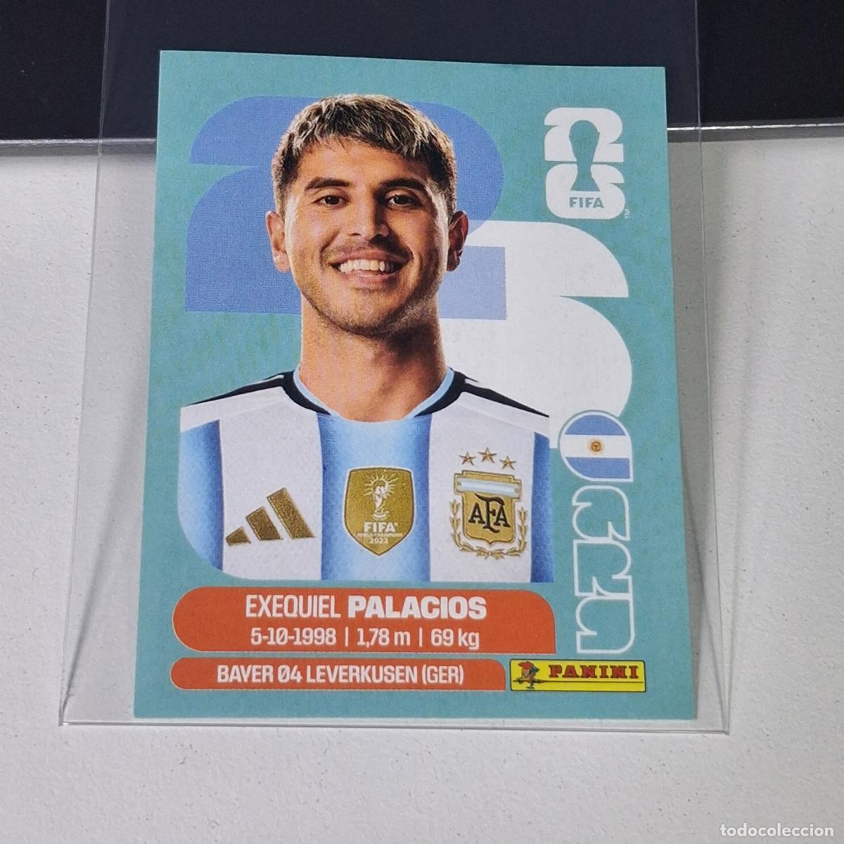 Cromos de F&uacute;tbol: B27 ARG 11 ARG11 EXEQUIEL PALACIOS ARGENTINA ARG MUNDIAL FIFA WORLD CUP 2026 STICKER PANINI