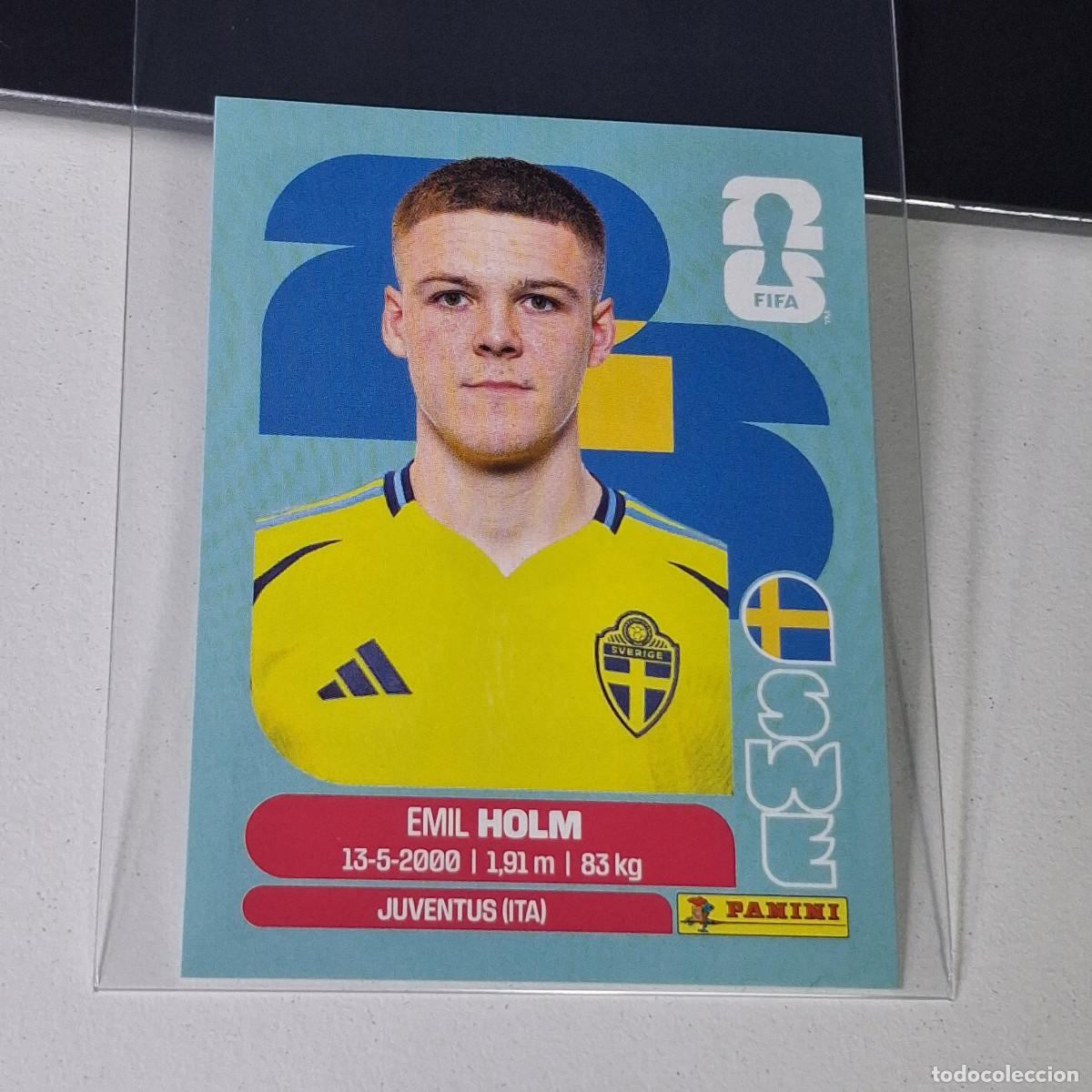 Cromos de F&uacute;tbol: B27 SWE5 EMIL HOLM 5 SUECIA SWEDEN SWE MUNDIAL FIFA WORLD CUP 2026 STICKER PANINI