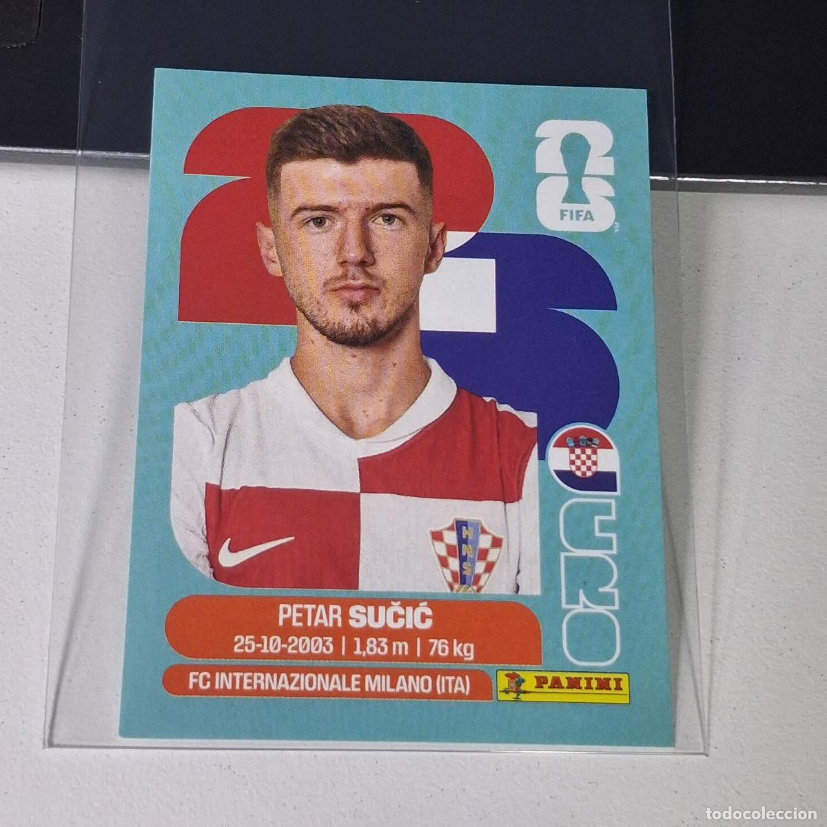 Cromos de F&uacute;tbol: B27 CRO15 PETAR SUČIĆ 15 CROACIA CROATIA CRO MUNDIAL FIFA WORLD CUP 2026 STICKER PANINI
