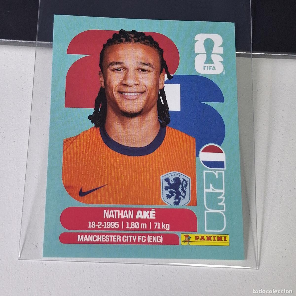 Cromos de F&uacute;tbol: B27 NED7 NATHAN AK&Eacute; 7 PA&Iacute;SES BAJOS HOLANDA NED MUNDIAL FIFA WORLD CUP 2026 STICKER PANINI