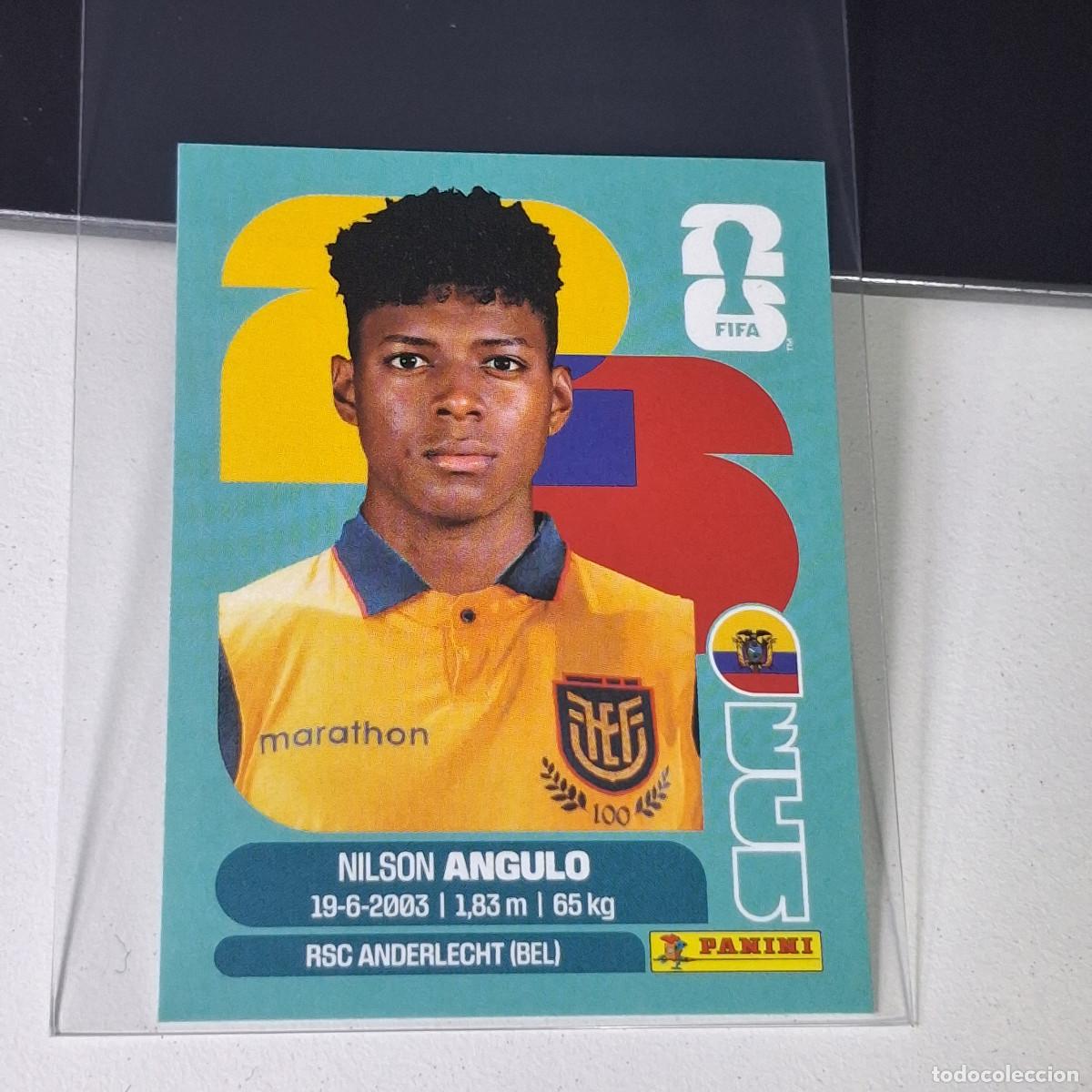 Fu&szlig;ball-Sticker: B27 ECU 17 ECU17 NILSON ANGULO ECUADOR ECU MUNDIAL FIFA WORLD CUP 2026 STICKER PANINI