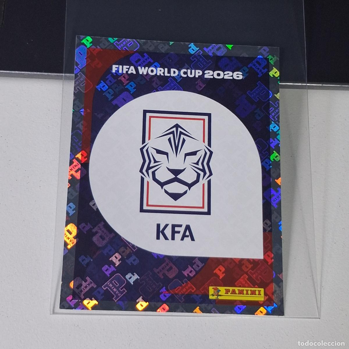 Cromos de F&uacute;tbol: B27 KOR 1 KOR1 ESCUDO LOGO BADGE COREA DEL SUR KOREA MUNDIAL FIFA WORLD CUP 2026 STICKER PANINI