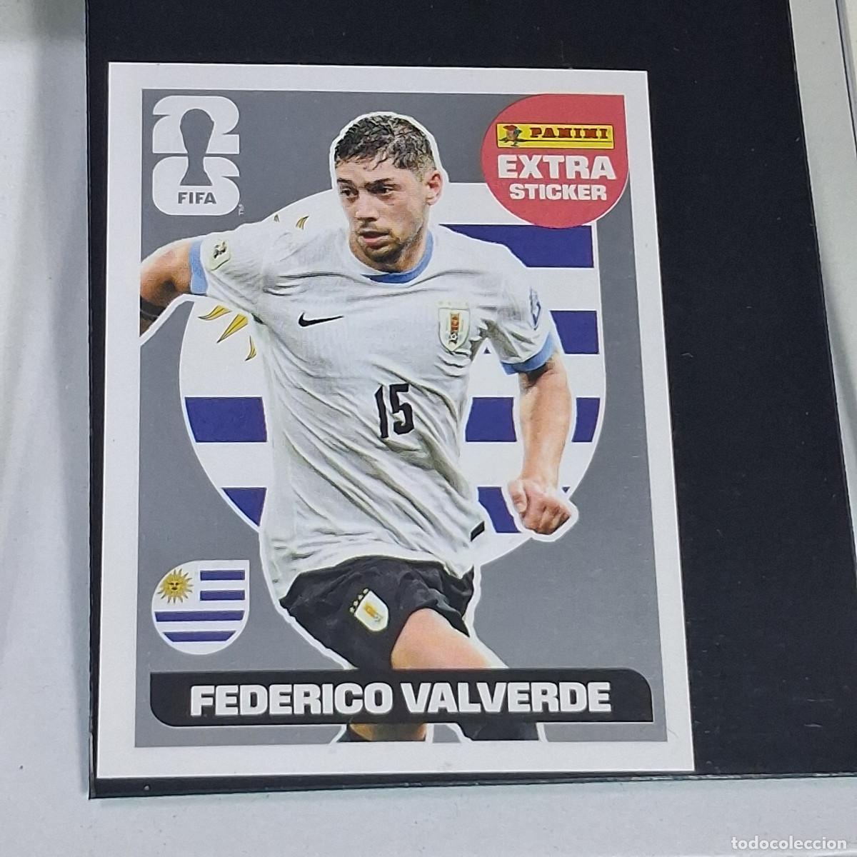 Cromos de F&uacute;tbol: C1 FEDE VALVERDE URUGUAY PANINI EXTRA STICKER MUNDIAL FIFA WORLD CUP 2026 STICKER PANINI