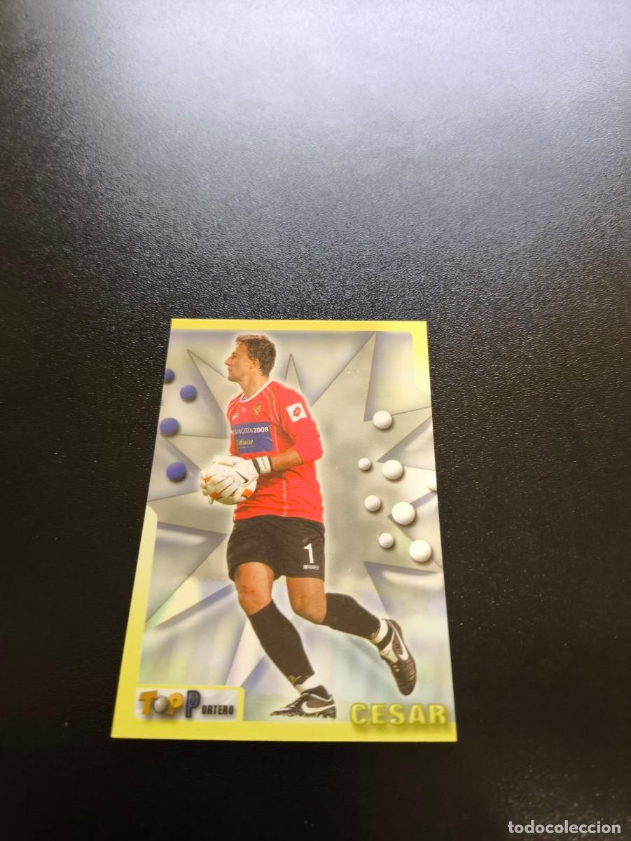 Cromos de F&uacute;tbol: 12 CESAR ZARAGOZA MUNDICROMO TOP LIGA 2005 2006 05 06 NO PANINI LIGA ESTE