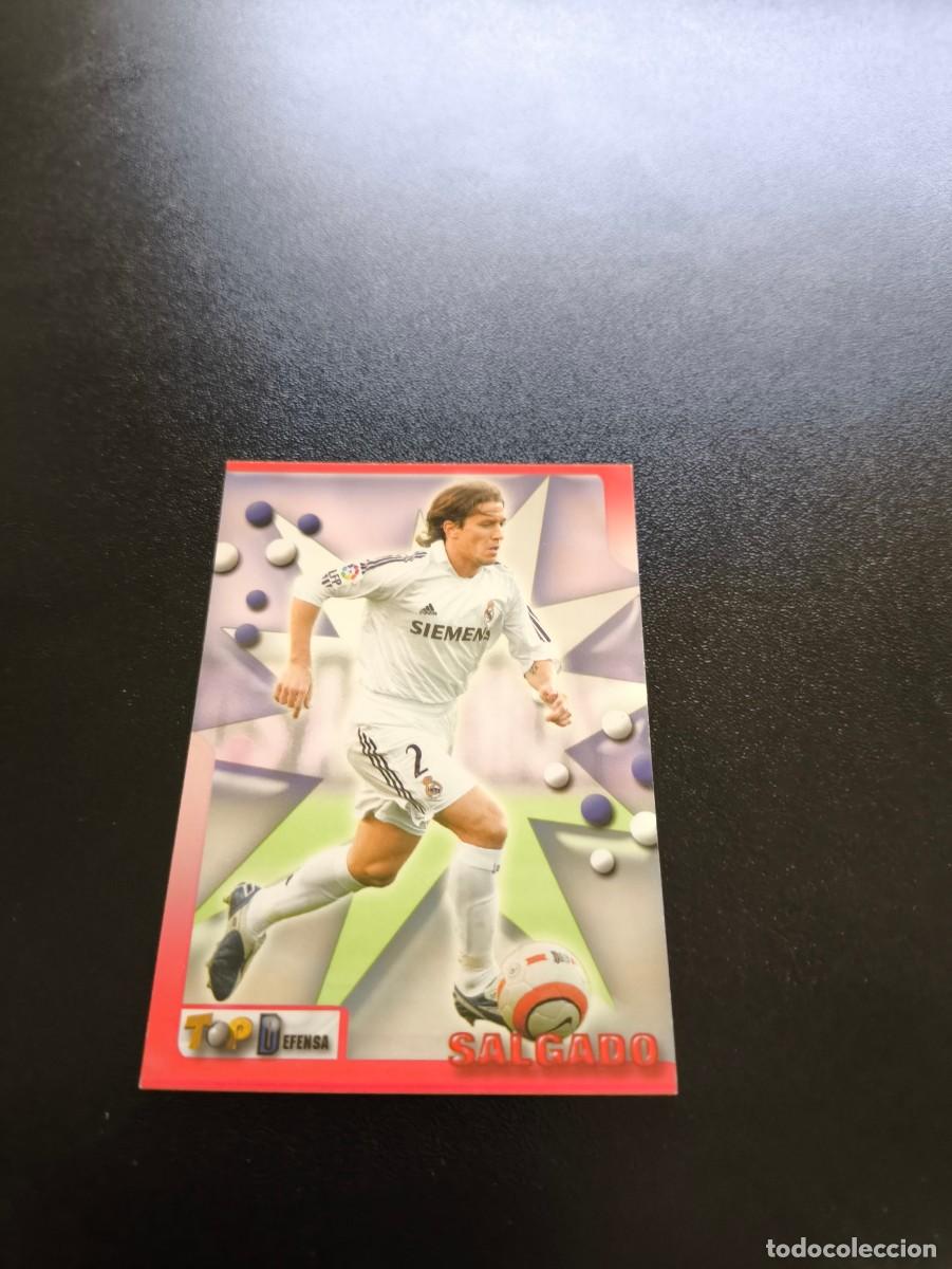 Cromos de F&uacute;tbol: 20 MICHEL SALGADO REAL MADRID MUNDICROMO TOP LIGA 2005 2006 05 06 NO PANINI LIGA ESTE