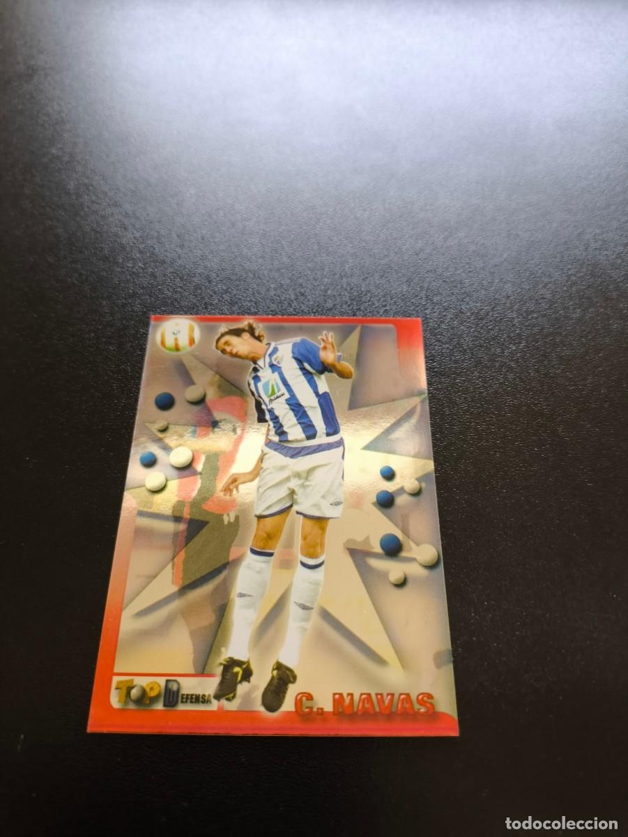 Cromos de F&uacute;tbol: 27 CESAR NAVAS MALAGA MUNDICROMO TOP LIGA 2005 2006 05 06 NO PANINI LIGA ESTE