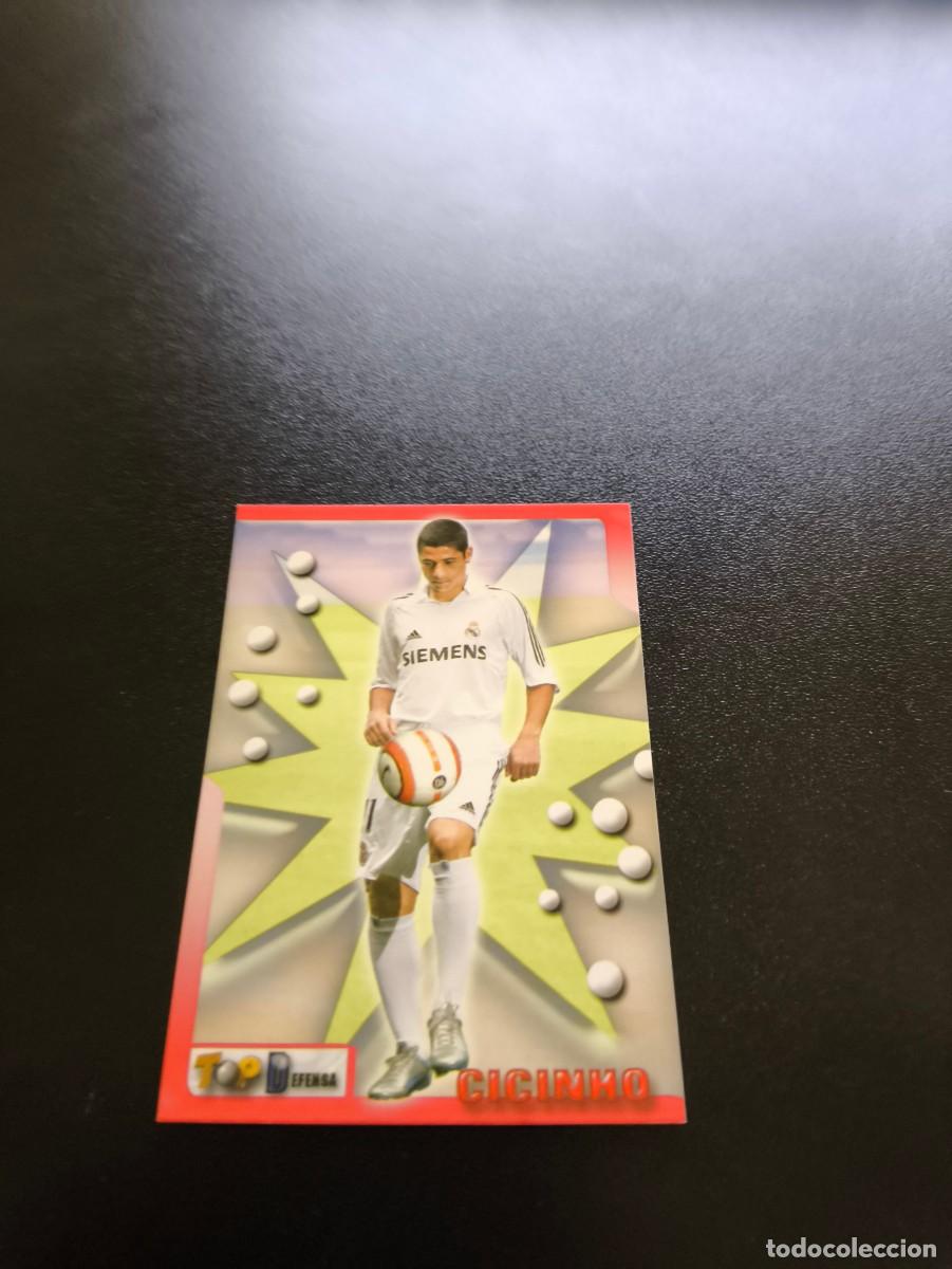 Cromos de F&uacute;tbol: 28 CICINHO REAL MADRID MUNDICROMO TOP LIGA 2005 2006 05 06 NO PANINI LIGA ESTE
