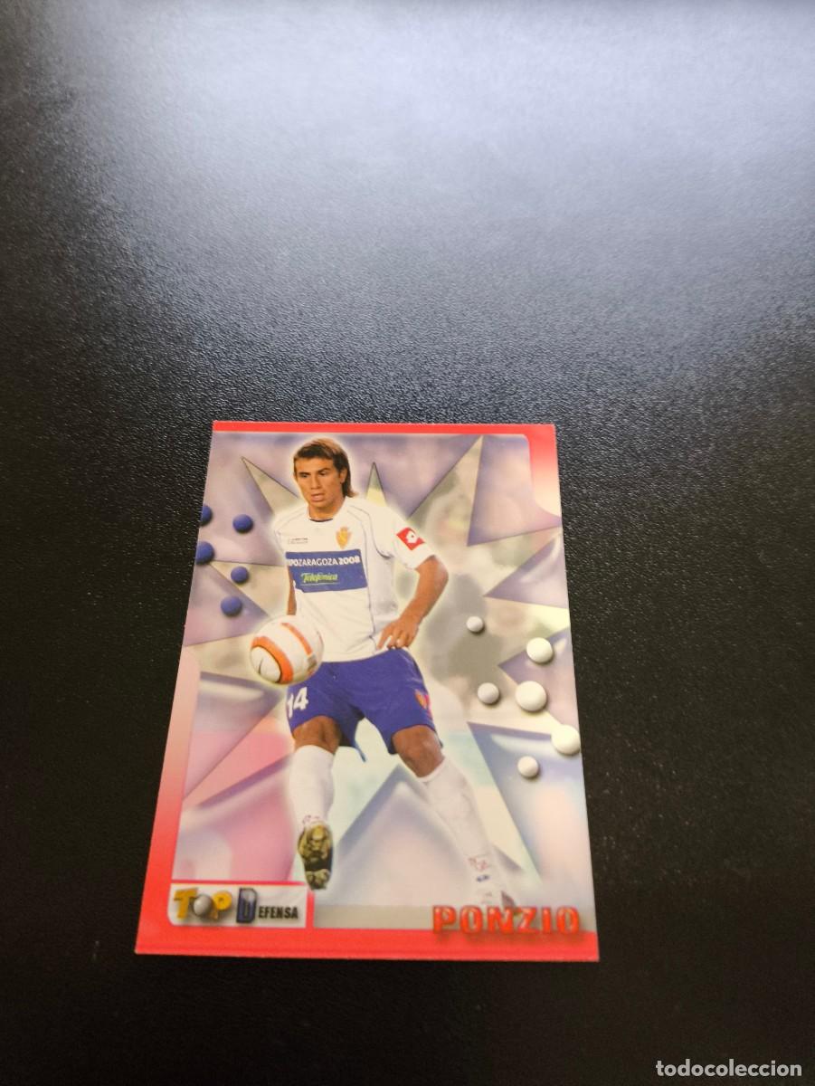 Cromos de F&uacute;tbol: 29 PONZIO ZARAGOZA MUNDICROMO TOP LIGA 2005 2006 05 06 NO PANINI LIGA ESTE
