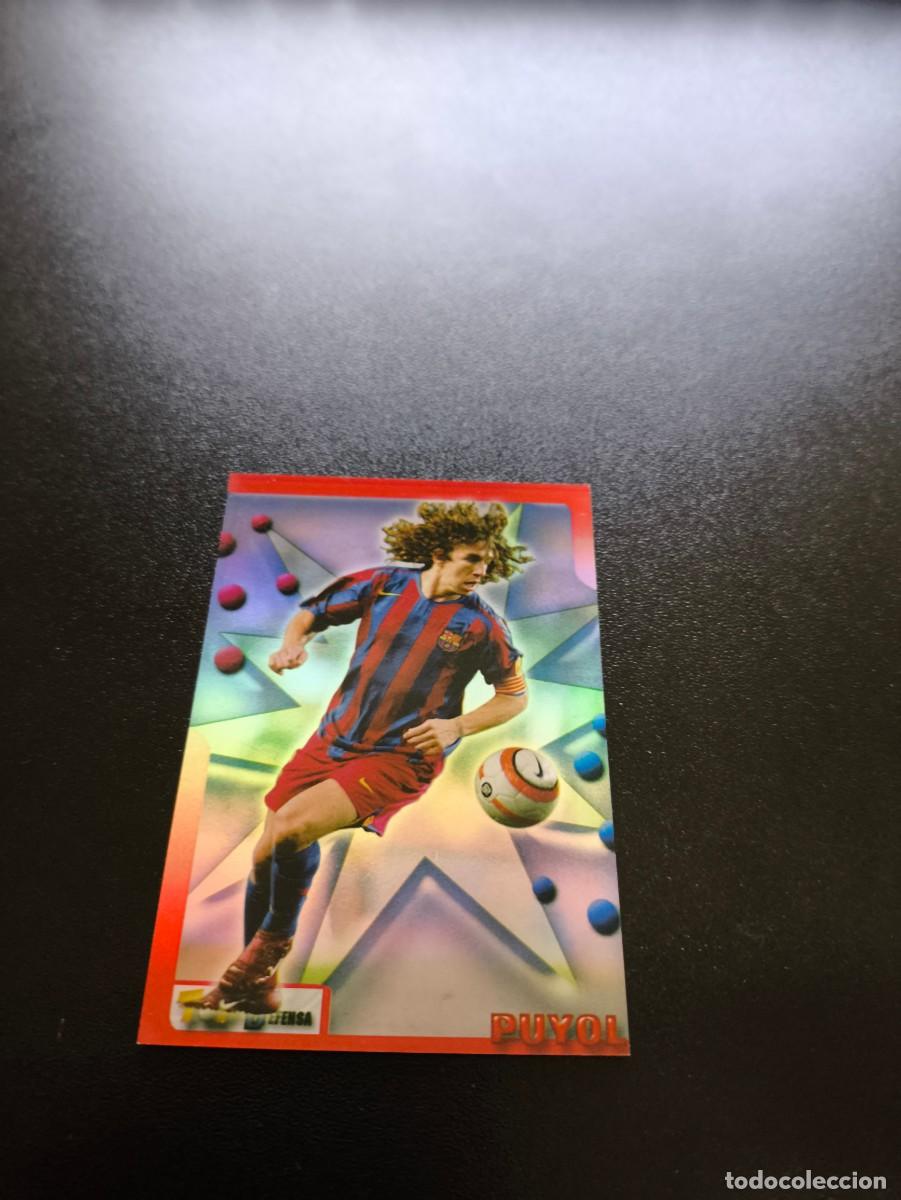 Cromos de F&uacute;tbol: 37 PUYOL BARCELONA MUNDICROMO TOP LIGA 2005 2006 05 06 NO PANINI LIGA ESTE