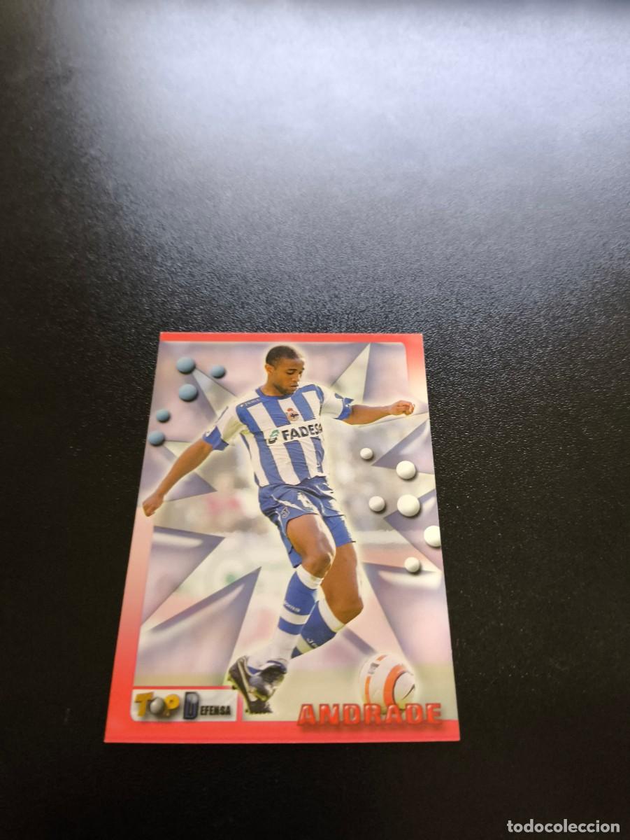 Cromos de F&uacute;tbol: 40 ANDRADE DEPORTIVO DE LA CORU&Ntilde;A MUNDICROMO TOP LIGA 2005 2006 05 06 NO PANINI LIGA ESTE
