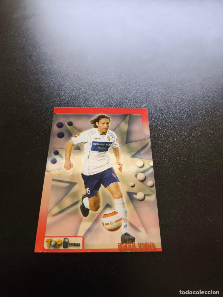 Cromos de F&uacute;tbol: 66 GABI MILITO ZARAGOZA MUNDICROMO TOP LIGA 2005 2006 05 06 NO PANINI LIGA ESTE