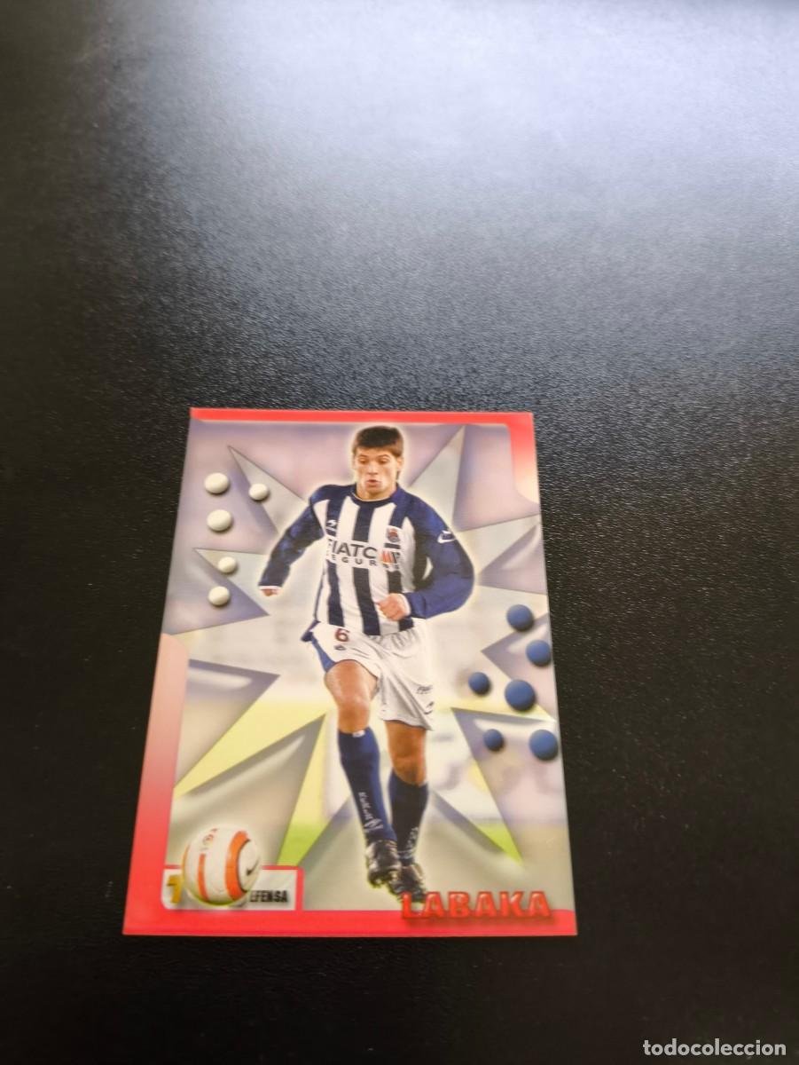Cromos de F&uacute;tbol: 67 LABAKA REAL SOCIEDAD MUNDICROMO TOP LIGA 2005 2006 05 06 NO PANINI LIGA ESTE