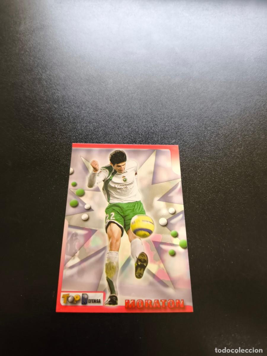 Cromos de F&uacute;tbol: 68 MORATON RACING DE SANTANDER MUNDICROMO TOP LIGA 2005 2006 05 06 NO PANINI LIGA ESTE
