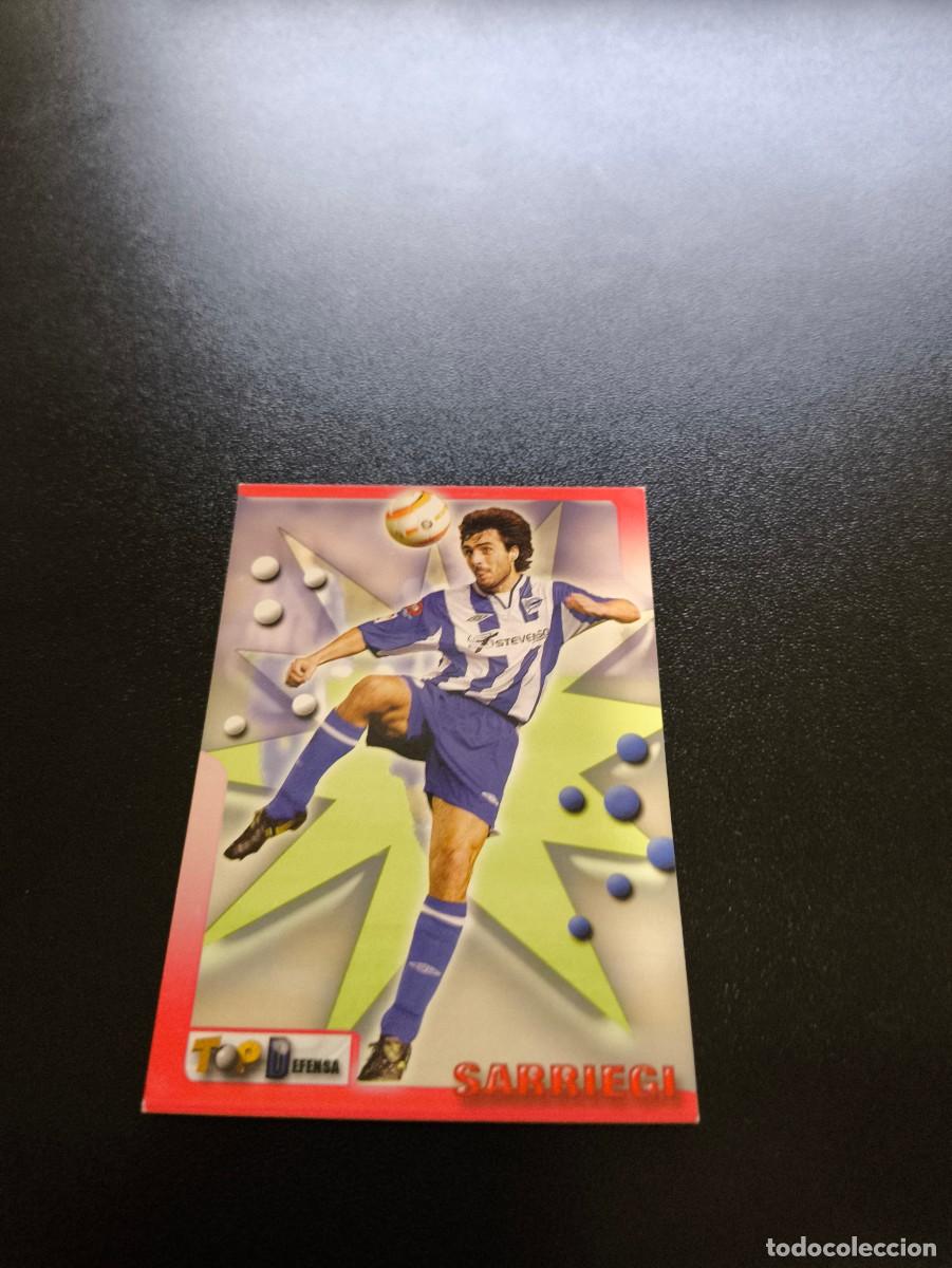 Cromos de F&uacute;tbol: 72 SARRIEGUI ALAVES MUNDICROMO TOP LIGA 2005 2006 05 06 NO PANINI LIGA ESTE