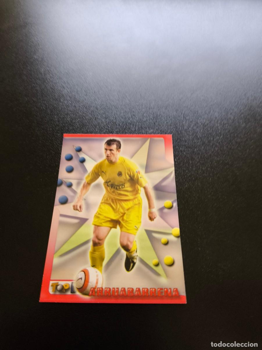 Cromos de F&uacute;tbol: 75 ARRUABARRENA VILLARREAL MUNDICROMO TOP LIGA 2005 2006 05 06 NO PANINI LIGA ESTE