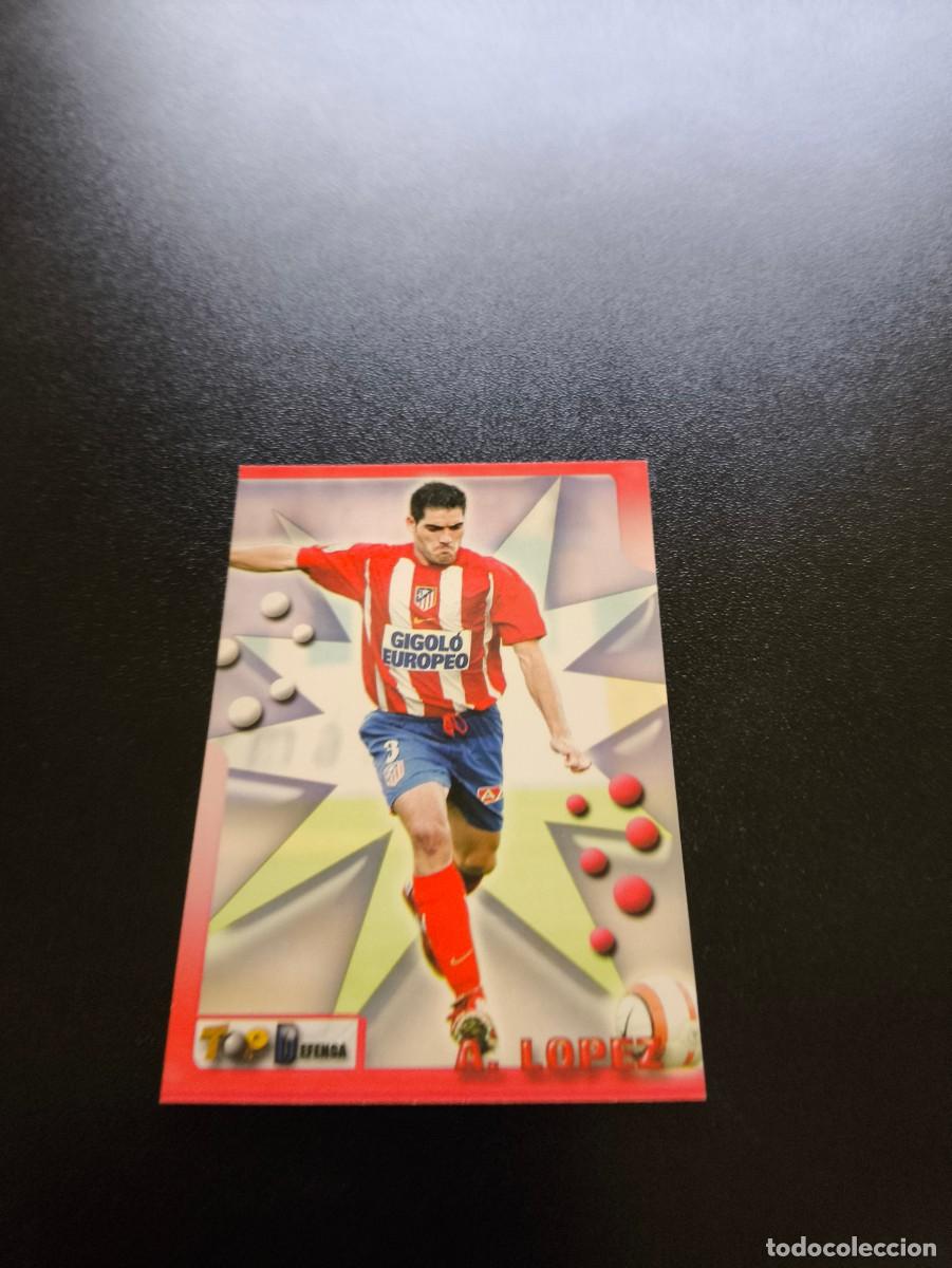 Cromos de F&uacute;tbol: 83 ANTONIO LOPEZ ATLETICO DE MADRID MUNDICROMO TOP LIGA 2005 2006 05 06 NO PANINI LIGA ESTE