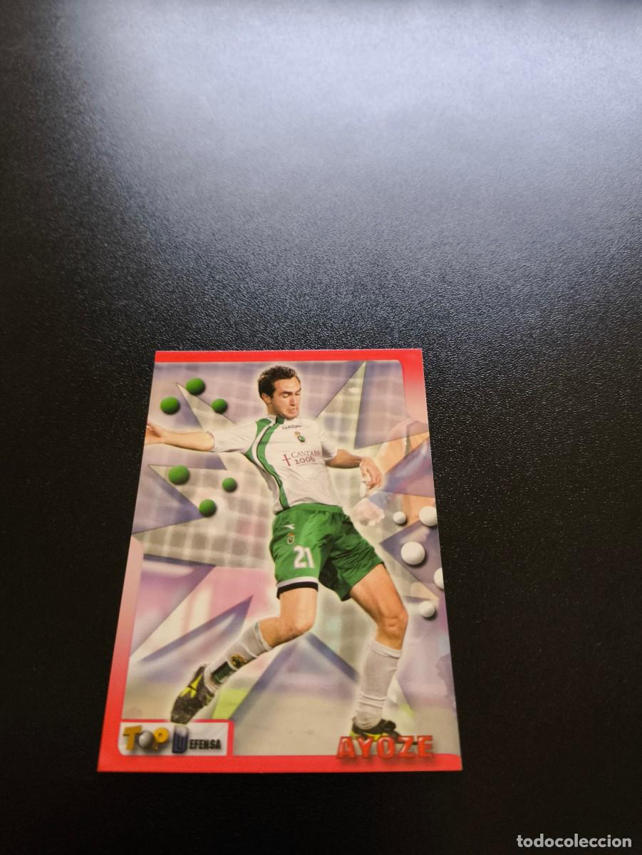 Cromos de F&uacute;tbol: 86 AYOZE RACING DE SANTANDER MUNDICROMO TOP LIGA 2005 2006 05 06 NO PANINI LIGA ESTE