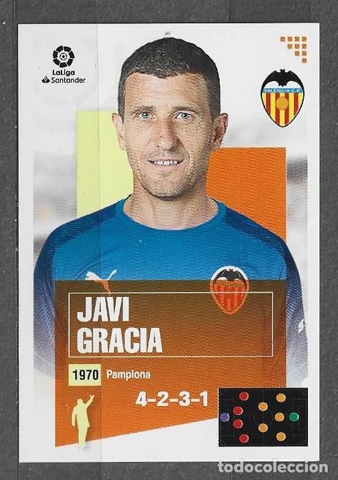 Cromos de F&uacute;tbol: Liga Este 20/21 - Javi Garc&iacute;a - N&ordm; 1 - ( Entrenador ) - Valencia C.F