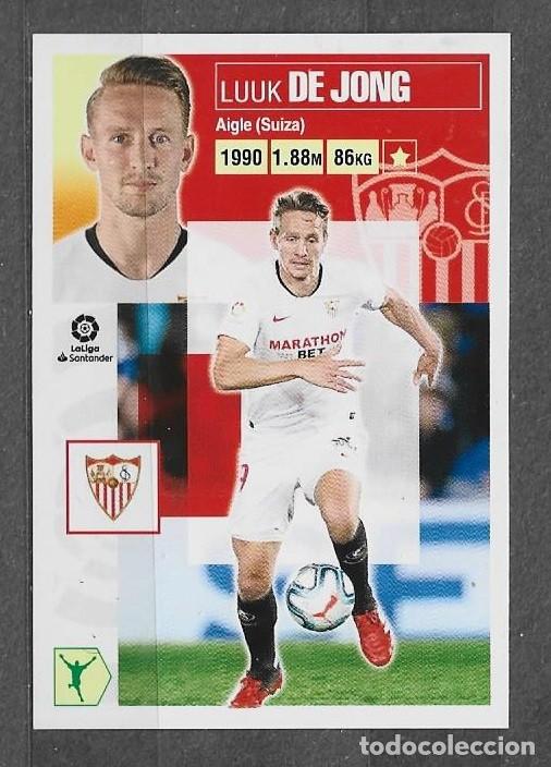 Cromos de F&uacute;tbol: Liga Este 20/21 - De Jong - N&ordm; 17 - Sevilla F.C