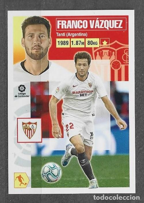Cromos de F&uacute;tbol: Liga Este 20/21 - Franco V&aacute;zquez - N&ordm; 12 a - Sevilla F.C