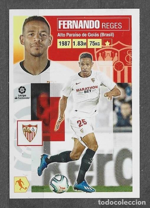 Cromos de Futebol: Liga Este 20/21 - Fernando - N&ordm; 10 - Sevilla F.C