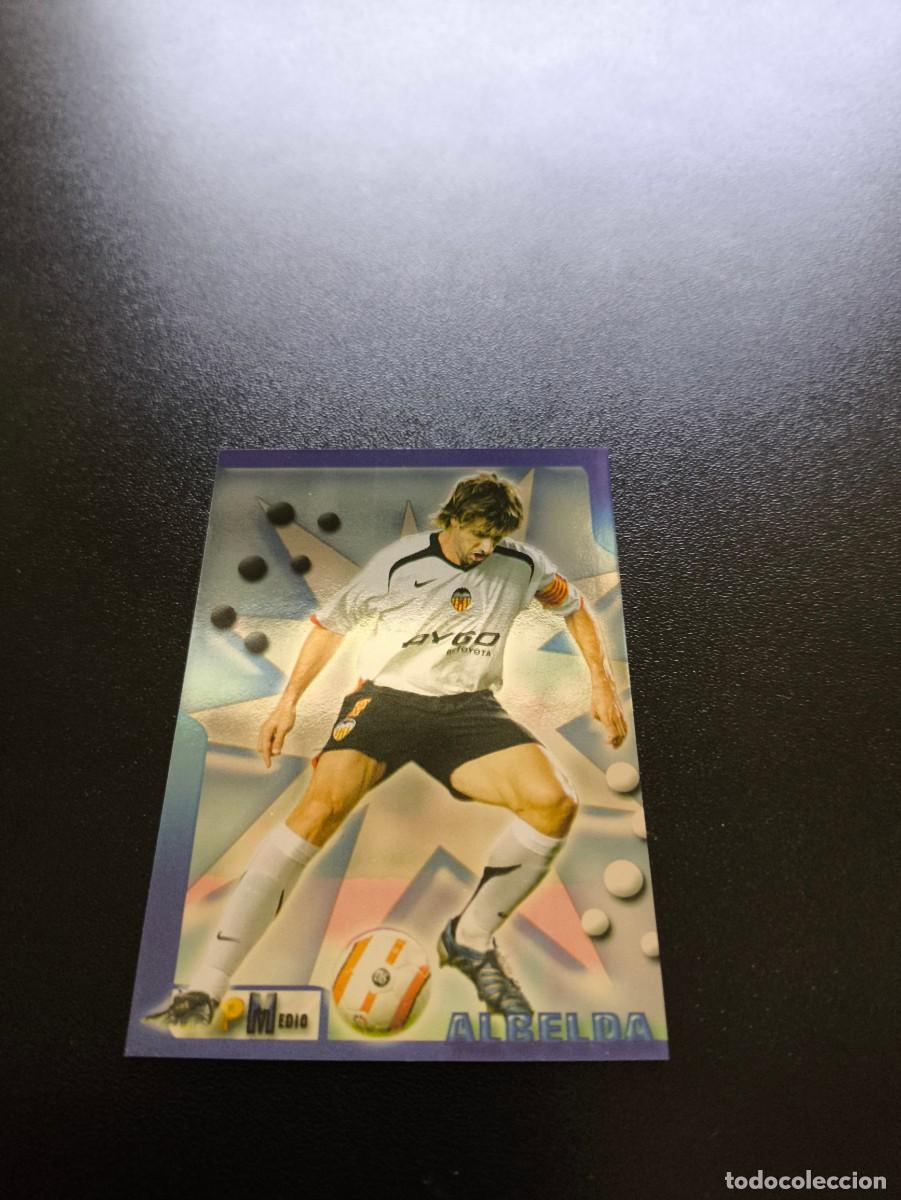 Cromos de F&uacute;tbol: 98 ALBELDA VALENCIA MUNDICROMO TOP LIGA 2005 2006 05 06 NO PANINI LIGA ESTE