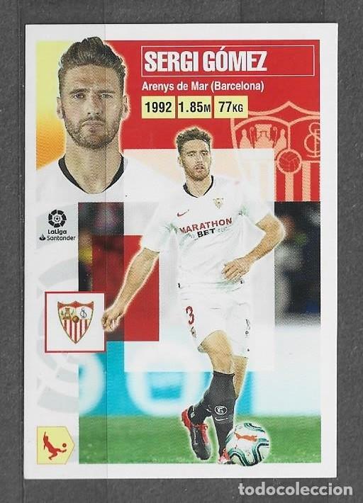 Cromos de F&uacute;tbol: Liga Este 20/21 - Sergi G&oacute;mez - N&ordm; 7 - Sevilla F.C