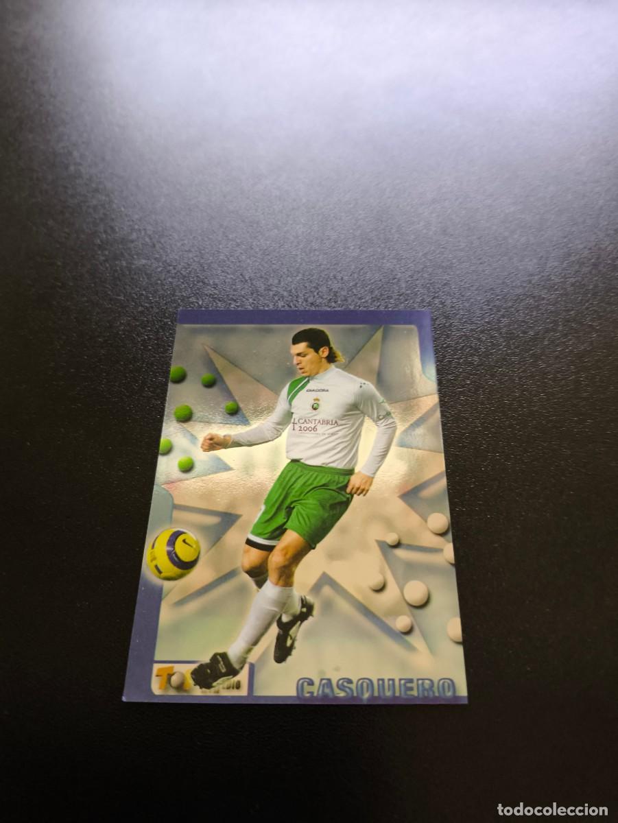 Cromos de F&uacute;tbol: 106 CASQUERO RACING DE SANTANDER MUNDICROMO TOP LIGA 2005 2006 05 06 NO PANINI LIGA ESTE