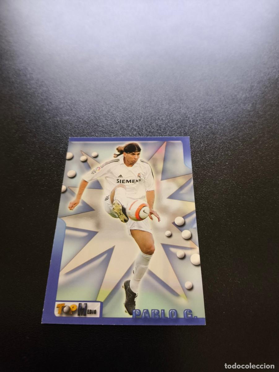 Cromos de F&uacute;tbol: 110 PABLO GARCIA REAL MADRID MUNDICROMO TOP LIGA 2005 2006 05 06 NO PANINI LIGA ESTE