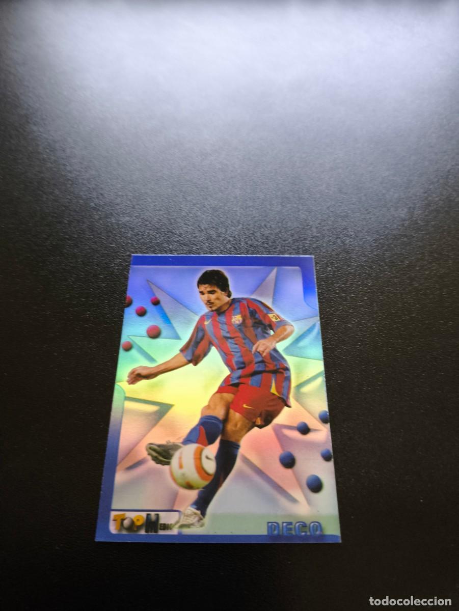 Cromos de F&uacute;tbol: 127 DECO BARCELONA MUNDICROMO TOP LIGA 2005 2006 05 06 NO PANINI LIGA ESTE