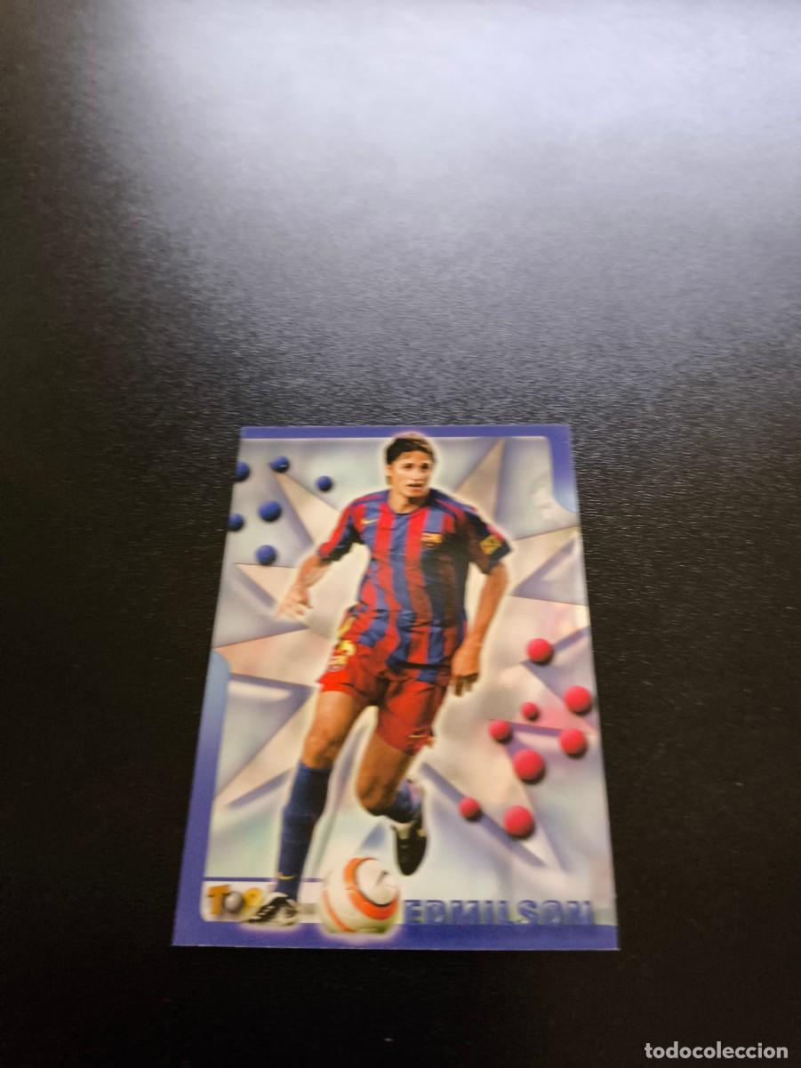 Cromos de F&uacute;tbol: 145 EDMILSON BARCELONA MUNDICROMO TOP LIGA 2005 2006 05 06 NO PANINI LIGA ESTE