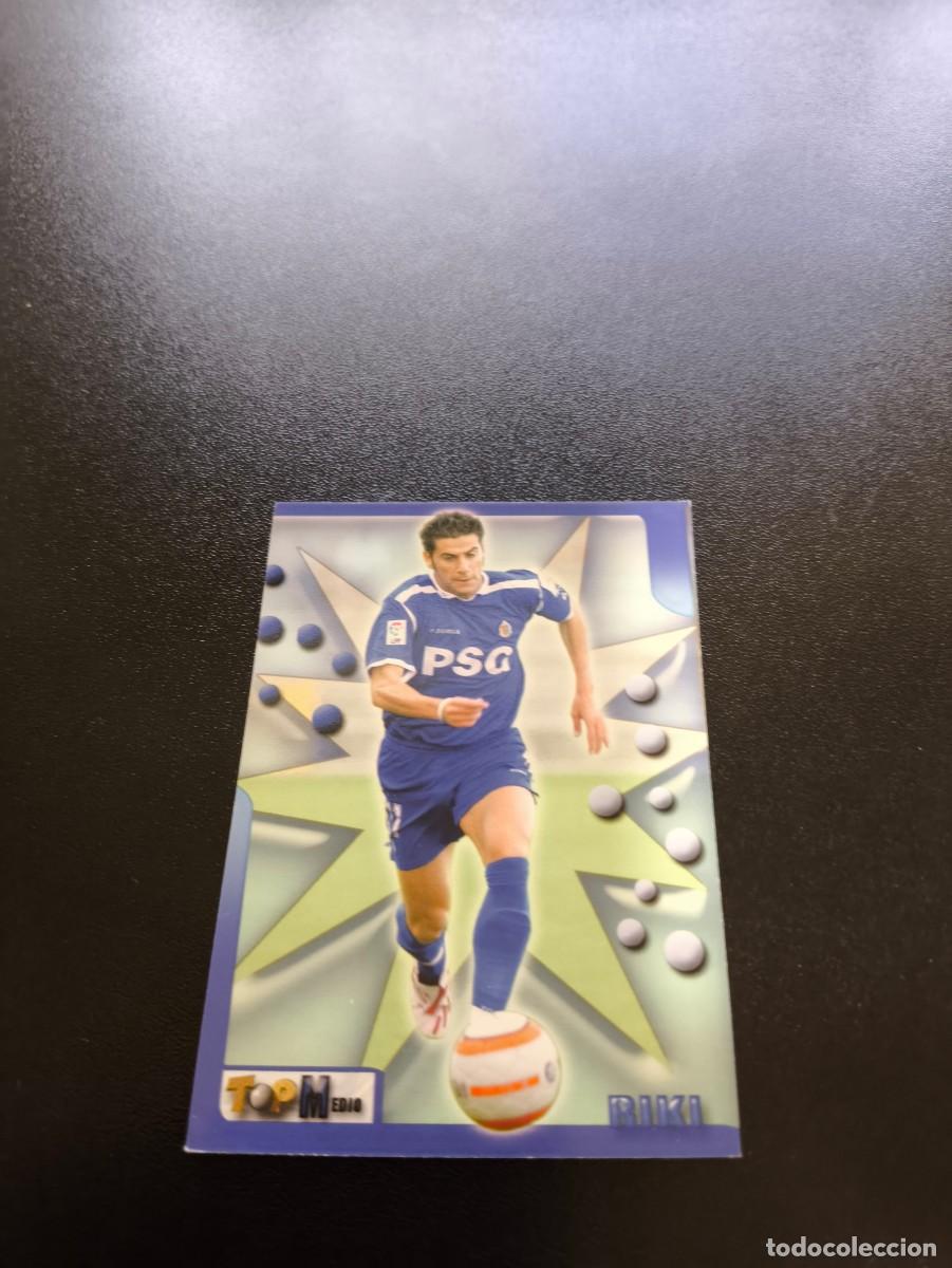 Cromos de F&uacute;tbol: 156 RIKI GETAFE MUNDICROMO TOP LIGA 2005 2006 05 06 NO PANINI LIGA ESTE