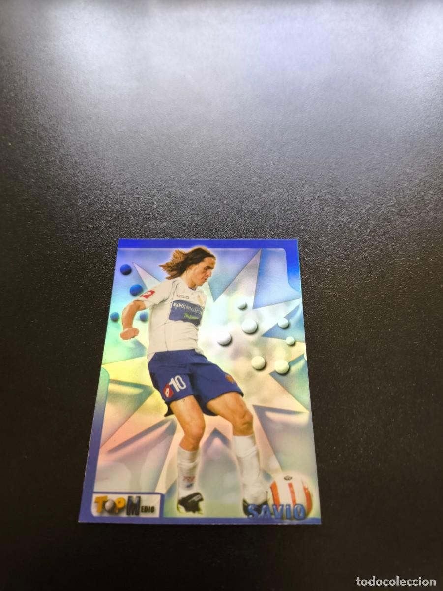 Cromos de F&uacute;tbol: 157 SAVIO ZARAGOZA MUNDICROMO TOP LIGA 2005 2006 05 06 NO PANINI LIGA ESTE