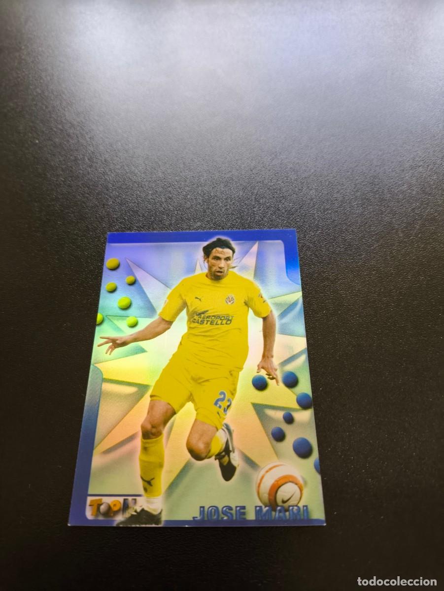 Cromos de F&uacute;tbol: 158 JOSE MARI VILLARREAL MUNDICROMO TOP LIGA 2005 2006 05 06 NO PANINI LIGA ESTE